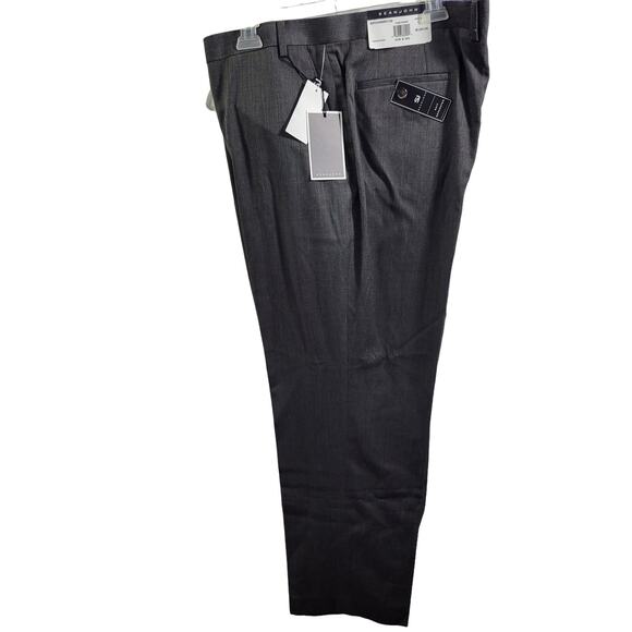 Sean John Men's Gray Flat Front NWT Dress Pants Size 44 x 30L 81123-0365 - Picture 1 of 10